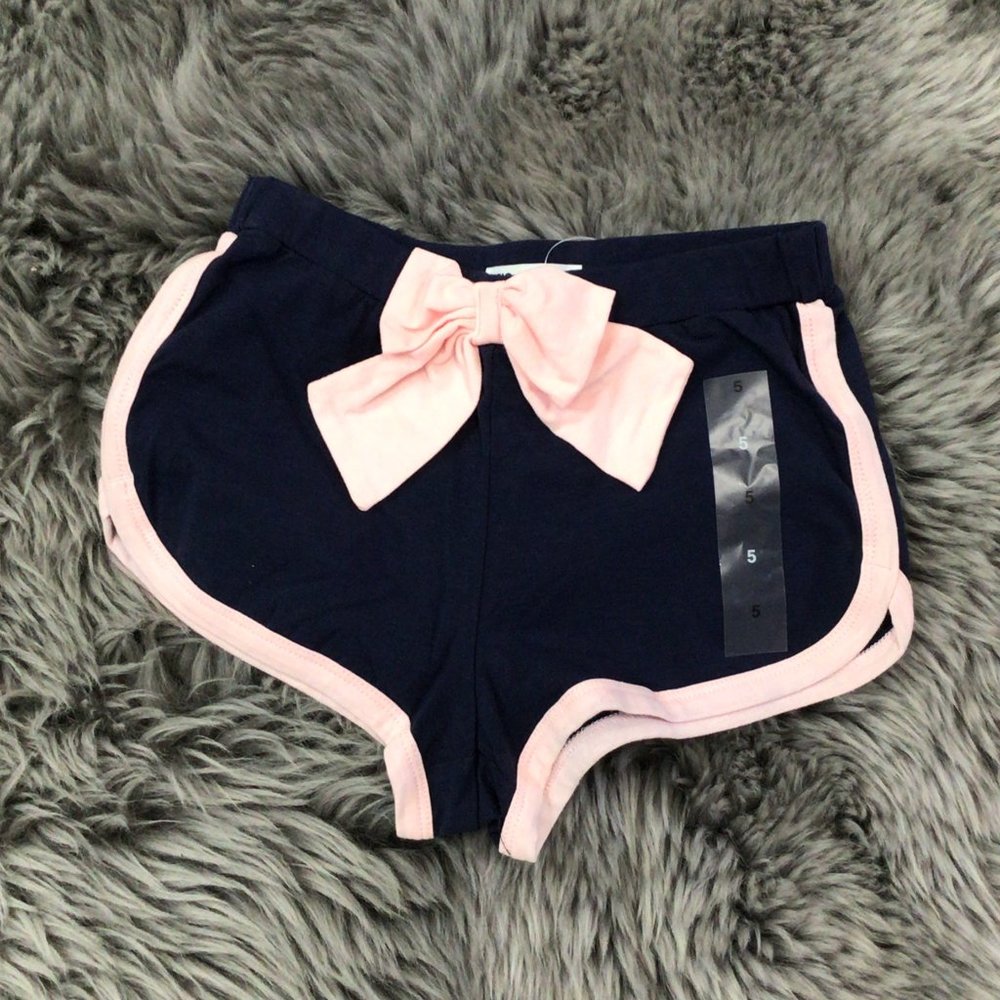 Epic Threads Girls Shorts: Navy & Pink